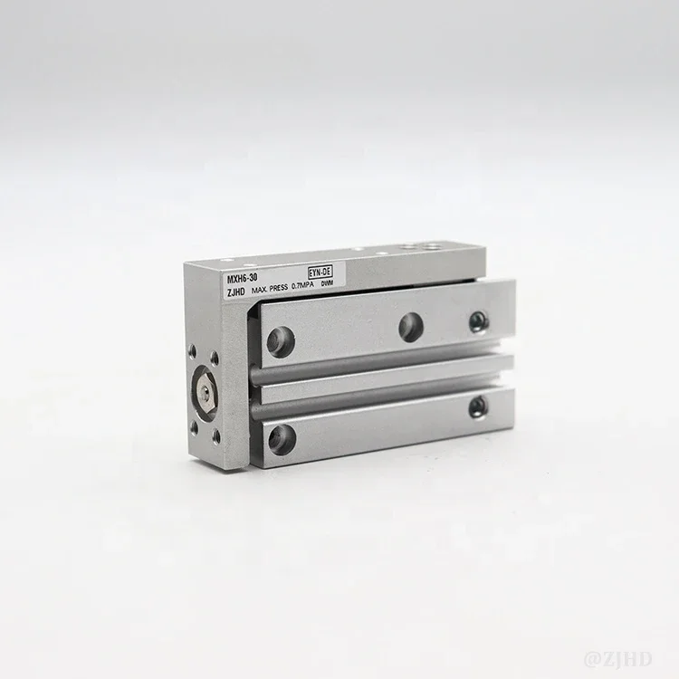 ZJHD Aluminium Alloy Double Acting Compact Sliding Table Pneumatic Cylinder MXH6-30