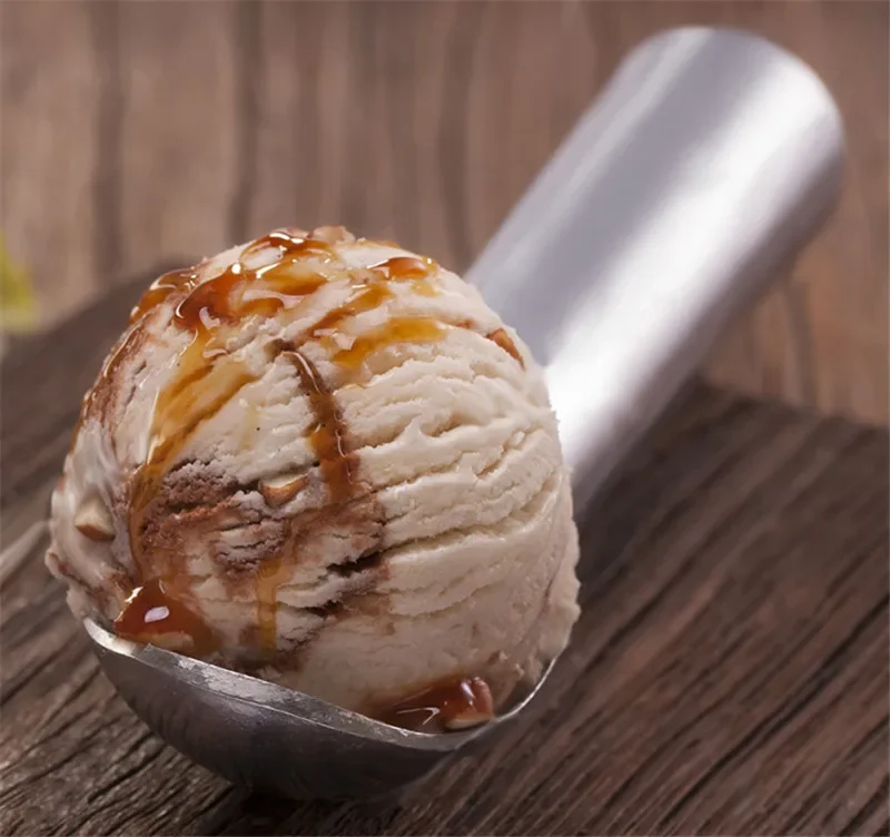 Spoon Portable Aluminum Alloy Non-stick Anti-feeze Ice Cream Baller Stainless Steel Scoop Home Kitchen Tools
