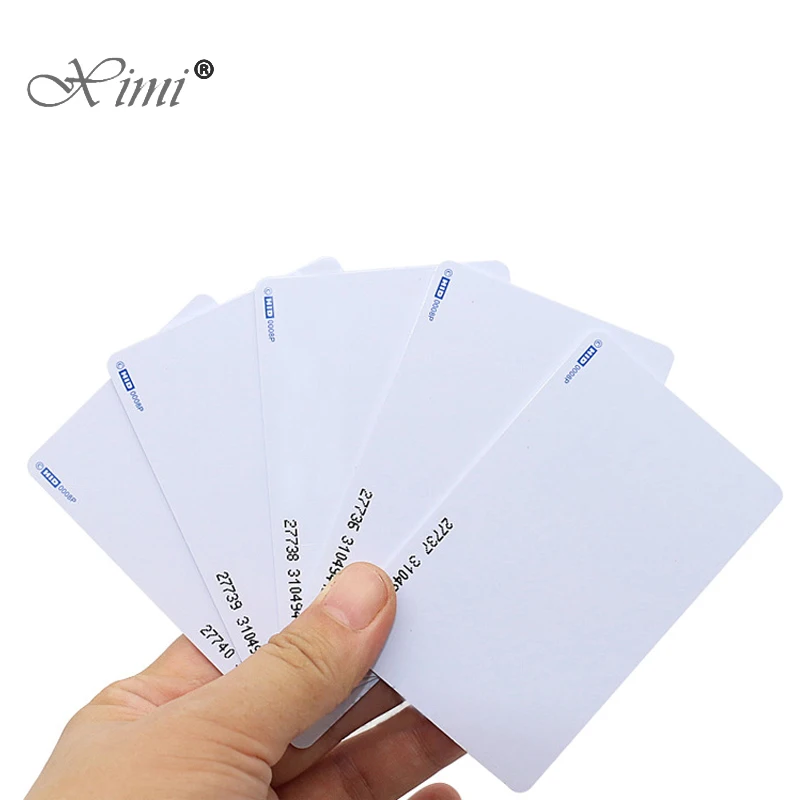 26/37bit 125khz H-ID card Prox Clamshell 1326  Card RFID Rewritable Proximity Thick Writable Rewrite Access control rfid Card