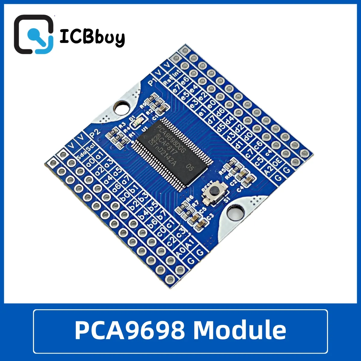 PCA9555 Module PCA9698 Module IO Expansion Module GPIO Level Conversion 16-way non-MCP23017 PCF8575