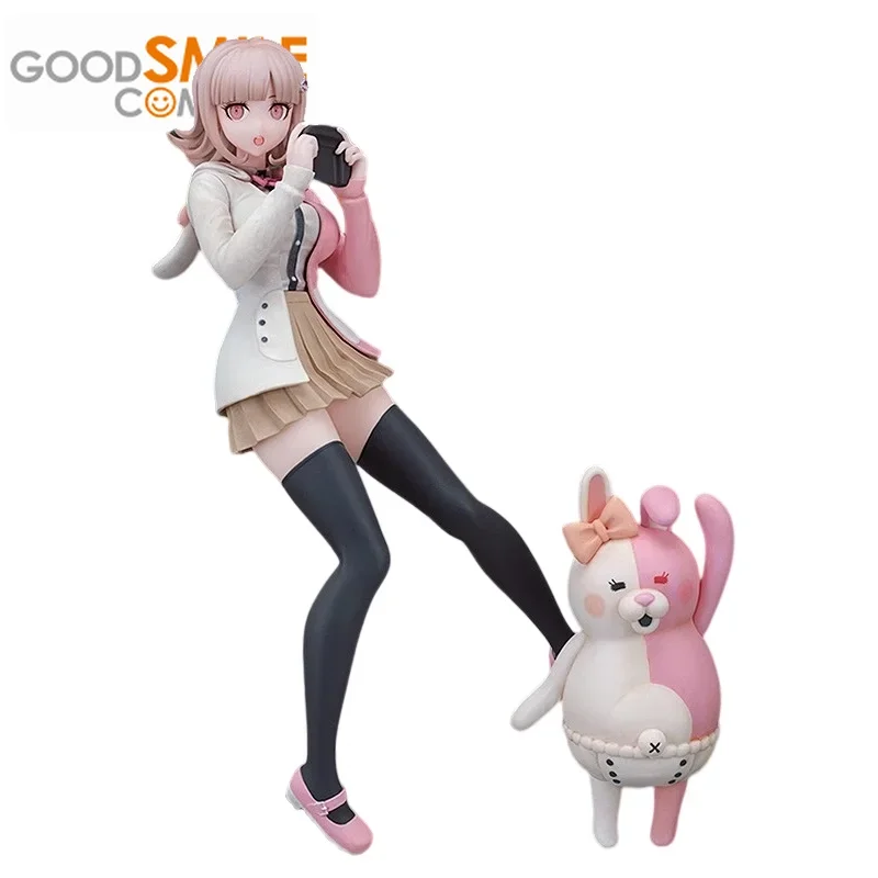 GSC Original POP UP PARADE ダンガンロンパ1・2 Reload Nanami ChiaKi Anime Action Figure Toys For Boys Girls Kids Children Birthday Gifts