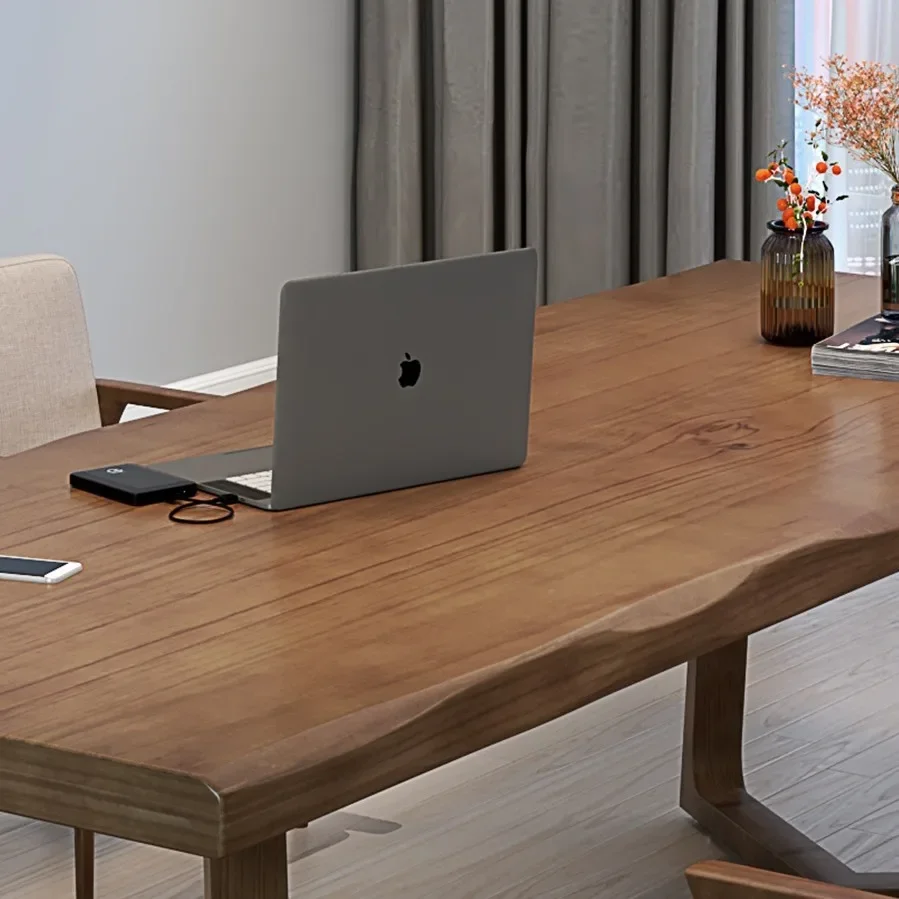 Современный простой компьютерный стол из цельного дерева, рабочий стол для дома, спальни, письменный стол для каллиграфии, китайский стол для рисования