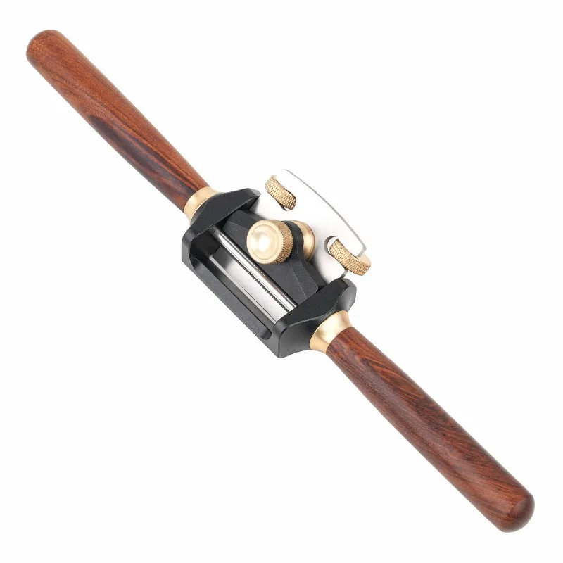 Mini Adjustable Woodworking Spoke Shave Flat Curved Base Hand Plane For Musical Instrument Spoon Model Hand Carving Work view 5