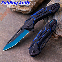 Stainless Steel High Hardness Folding Knife Outdoor Fruit Knife Pocket Knife Fishing Knife Camping Portable Sharp Folding Knife