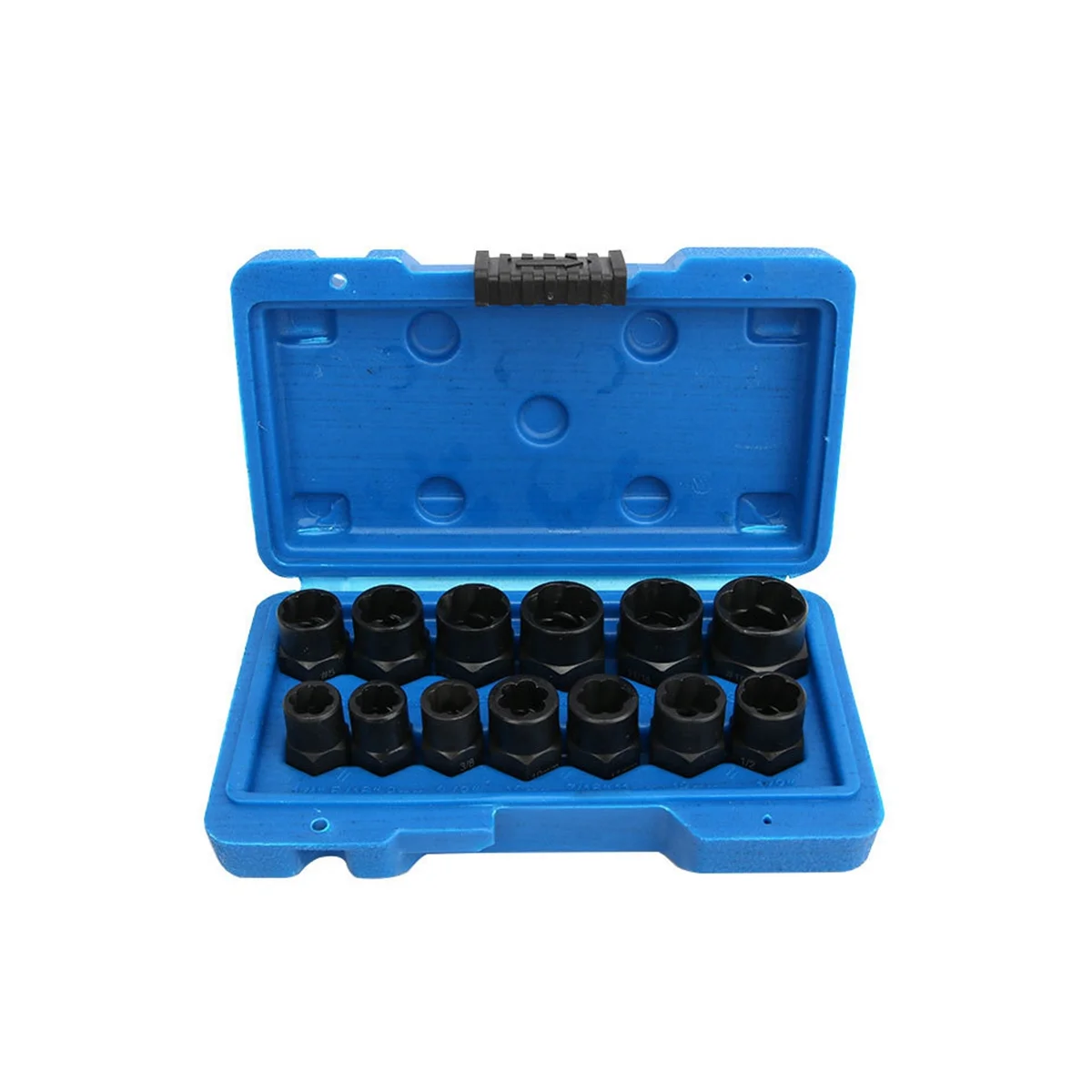 ABIS-13-Piece Screw Remover Socket Hexagon Screw Tool Socket Bolt Nut Broken Wire Extractor Broken Nut Bolt Extractor