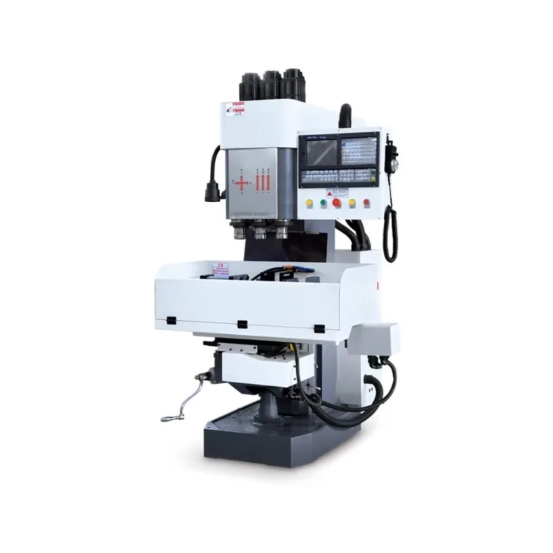 Vertical Machining Machine with Three Spindle System for Precision Engineering And Manufacturing