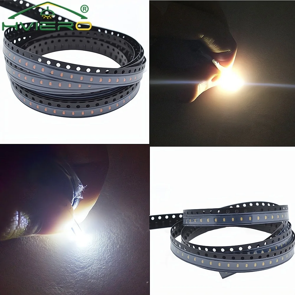 10/100X 0603 DIY Led White Red Blue Yellow Ultra Bright SMD 20MA SMT Diode chip Emitting diodes Super light beads decoration