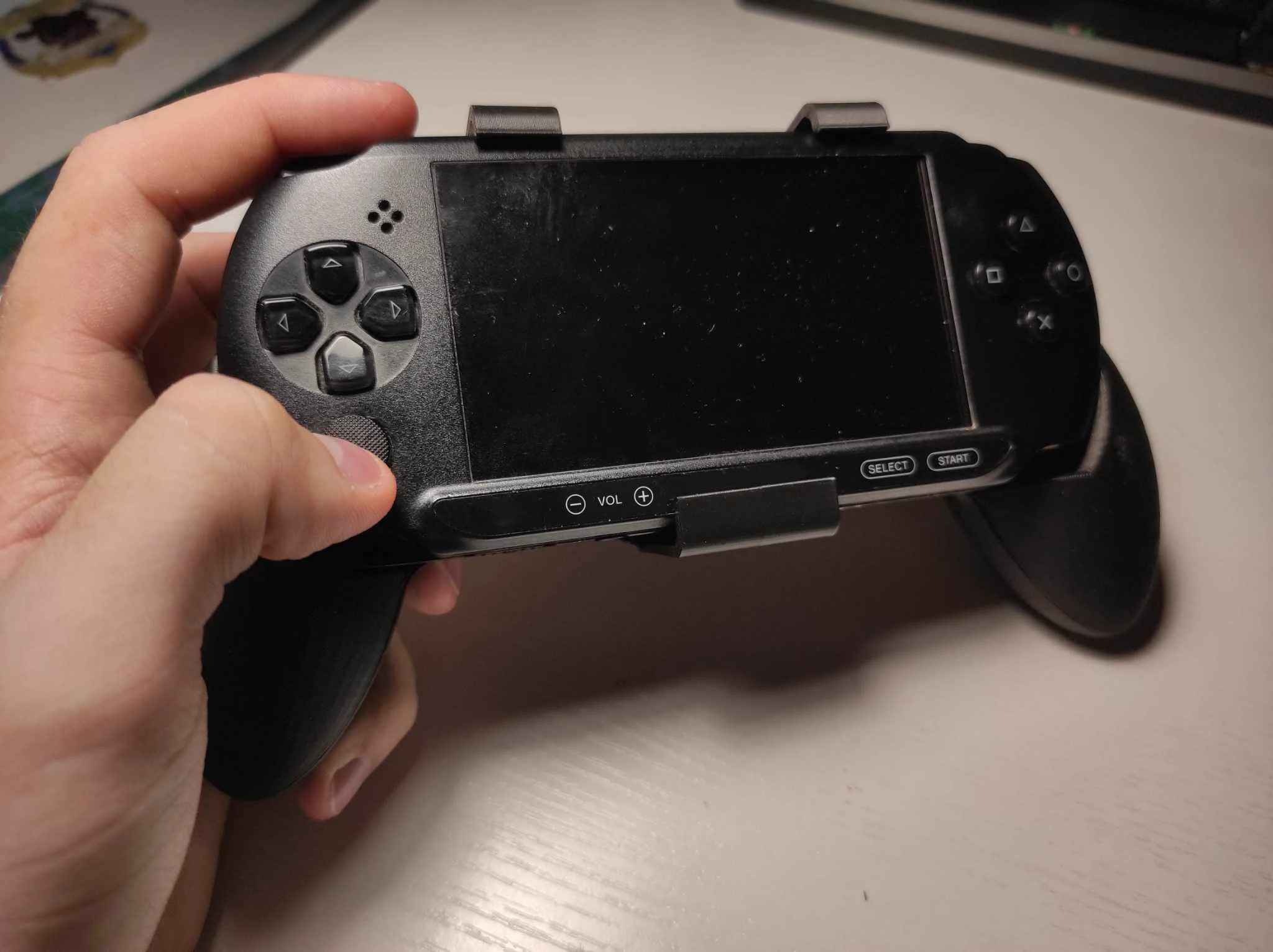 

Для черной консольной подставки PSP E1008, надежный прочный кронштейн-держатель для системы PSP E1008, компактный дизайн
