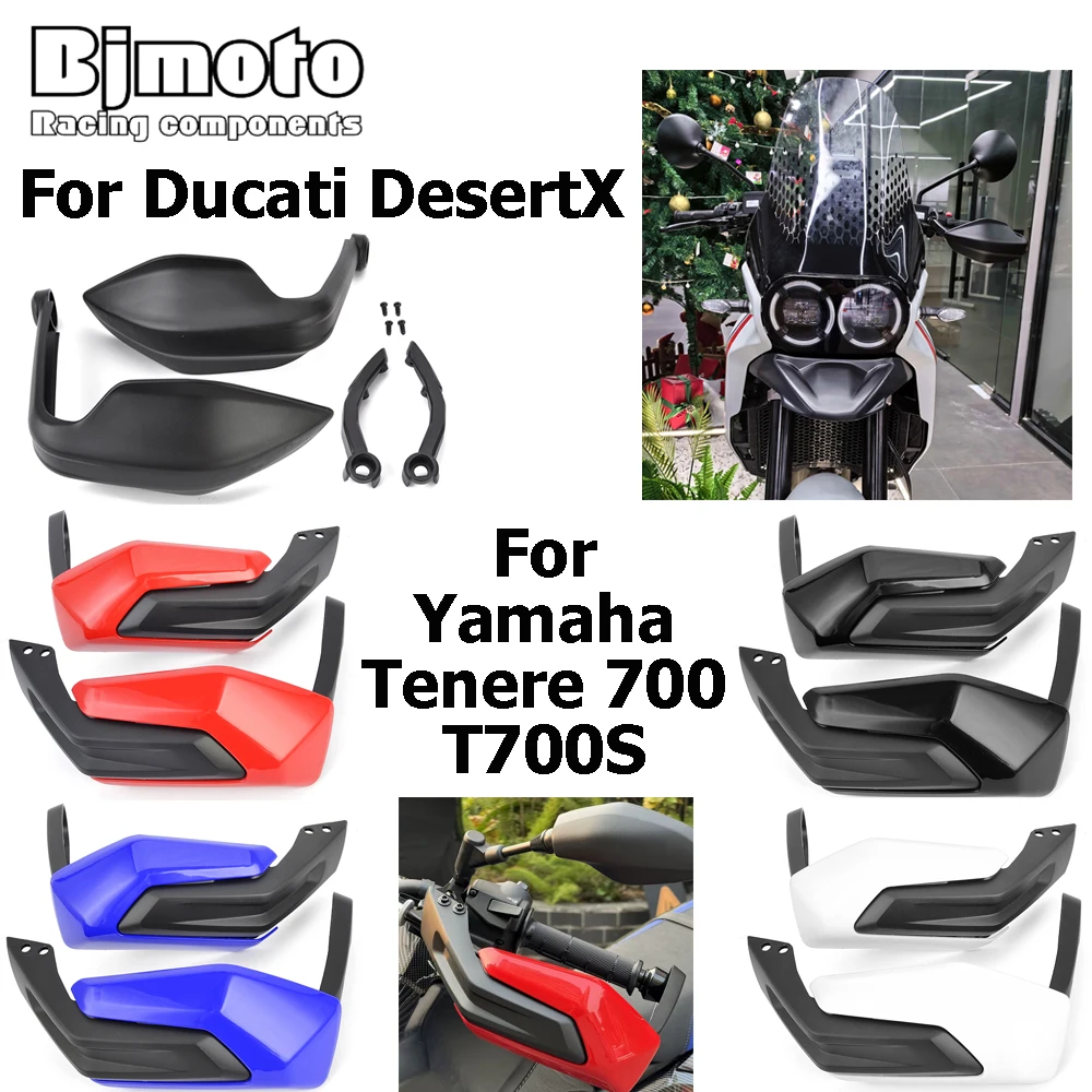 For Ducati DesertX Desert X Motorcycle Hand Guards Handle Protector Handguard Handlebar Protection For Yamaha Tenere 700 T700S