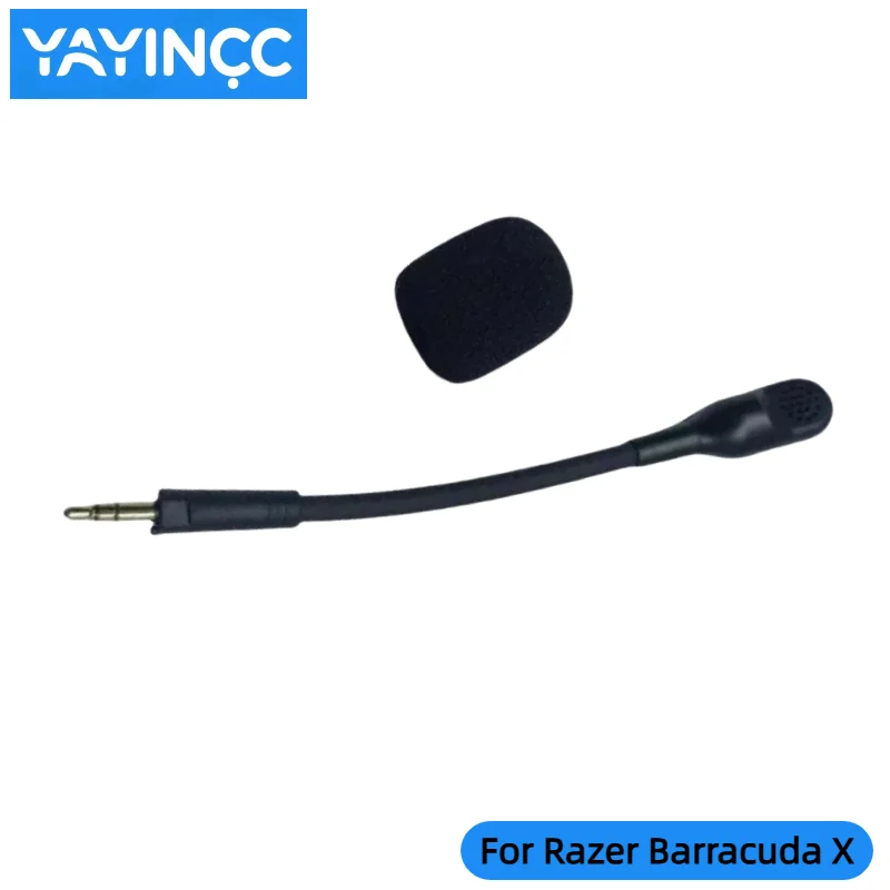YAYINCC Replacement Original edition 3.5mm Mic Game Microphone For Razer Barracuda X headset Clear sound reception/plug and play