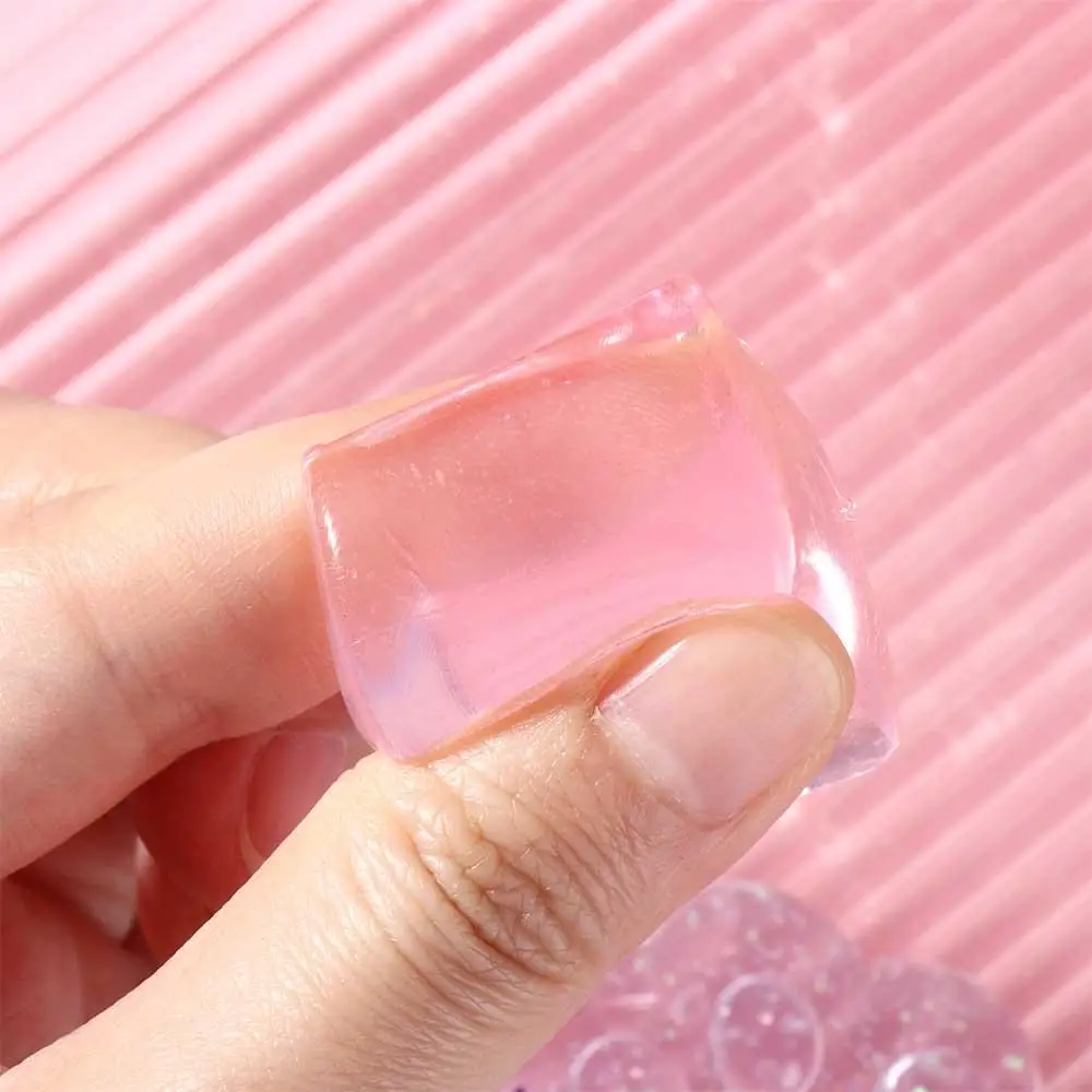Children Gifts Cat Paw Fish Hand Pinching Transparent Cat Paw Mini Mochi Squeeze Mini Mochi Ice Block Ice Pressure Ball
