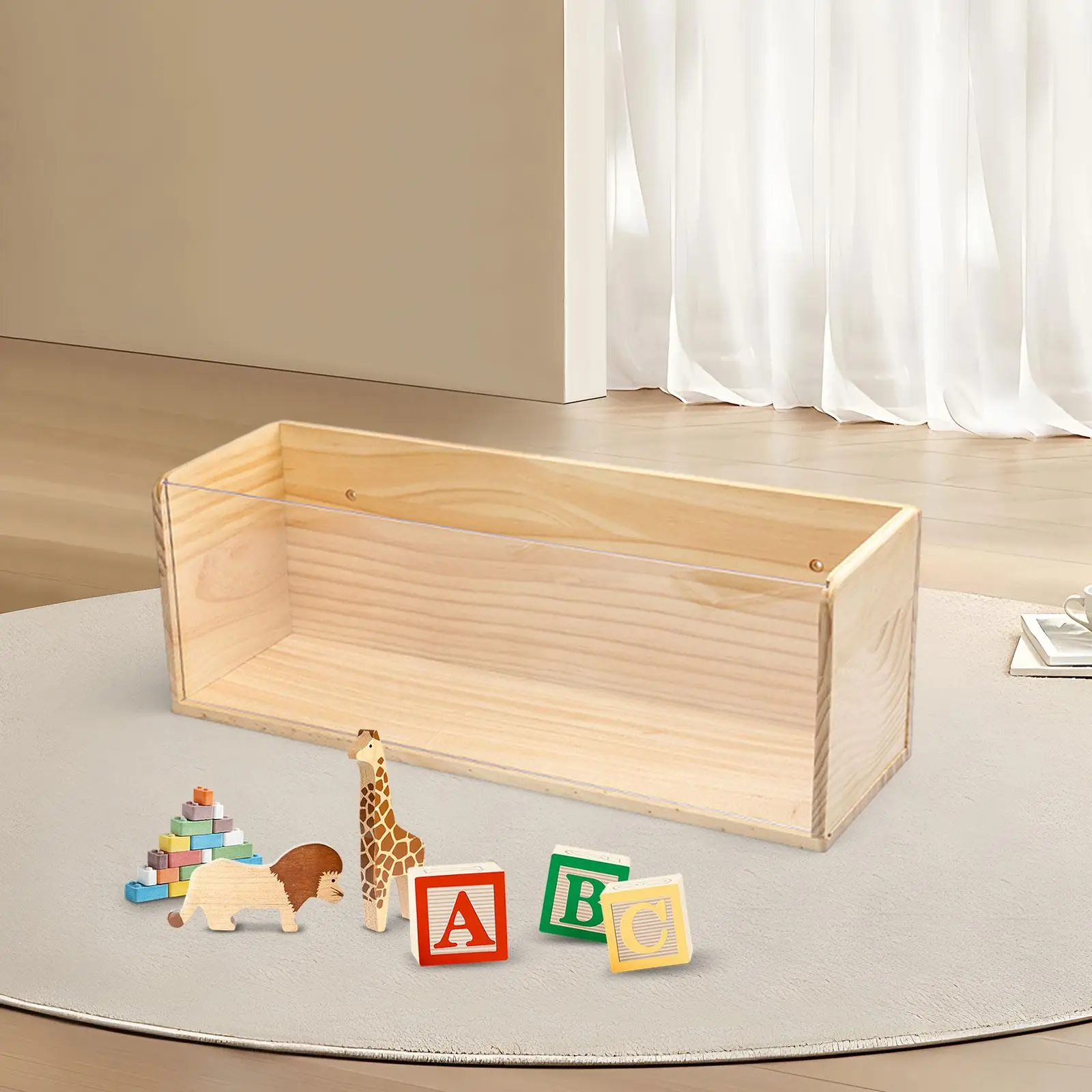 

2 шт., органайзер для хранения игр, прямоугольный органайзер для мелких деталей, бусины, винты, отделение для ювелирных изделий, многофункциональный ящик для хранения игрушек