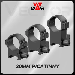 Vector Optics 30Mm Scope Rings for 20Mm Picatinny Rails Low Medium High Profile Precision Scope Mount