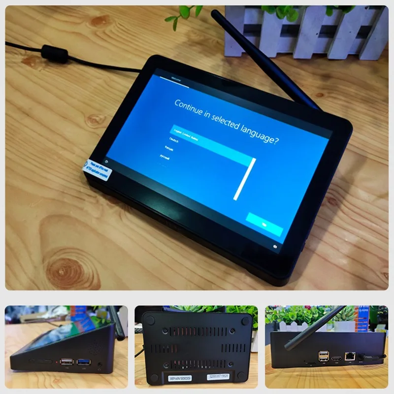 Industrial control all-in-one computer Android 7/9 inch touch win10 miniature mini cassette computer industrial computer