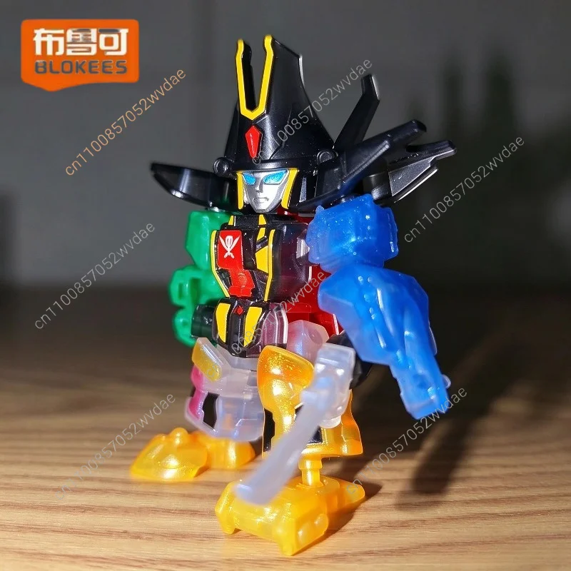 BLOKEES Redeem Prize GokaiOh Hero Assembly Glory Color Transparent Limited Card Collectible Holiday Gift