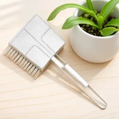 

1Pcs Oil Dregs Stainless Steel Square Slag Scoop Filter Spoon Cooking Frying Kitchen Household Skimmer Scoop