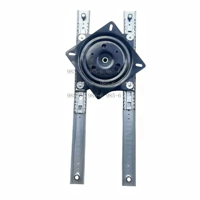 Telescopic Push Pull Rotating Dining Table, Stretch Slide Island Extendable Table