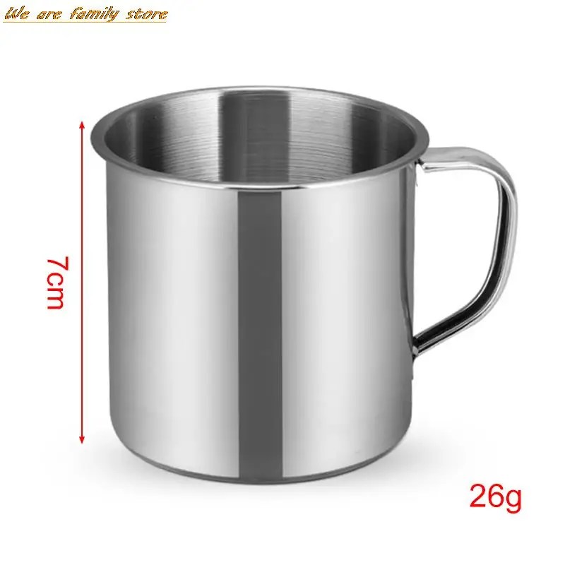 1/3/6pc caneca de viagem de aço inoxidável caneca de viagem cerveja uísque café alça de chá copo cozinha copos de macarrão bar ferramentas de beber acessório