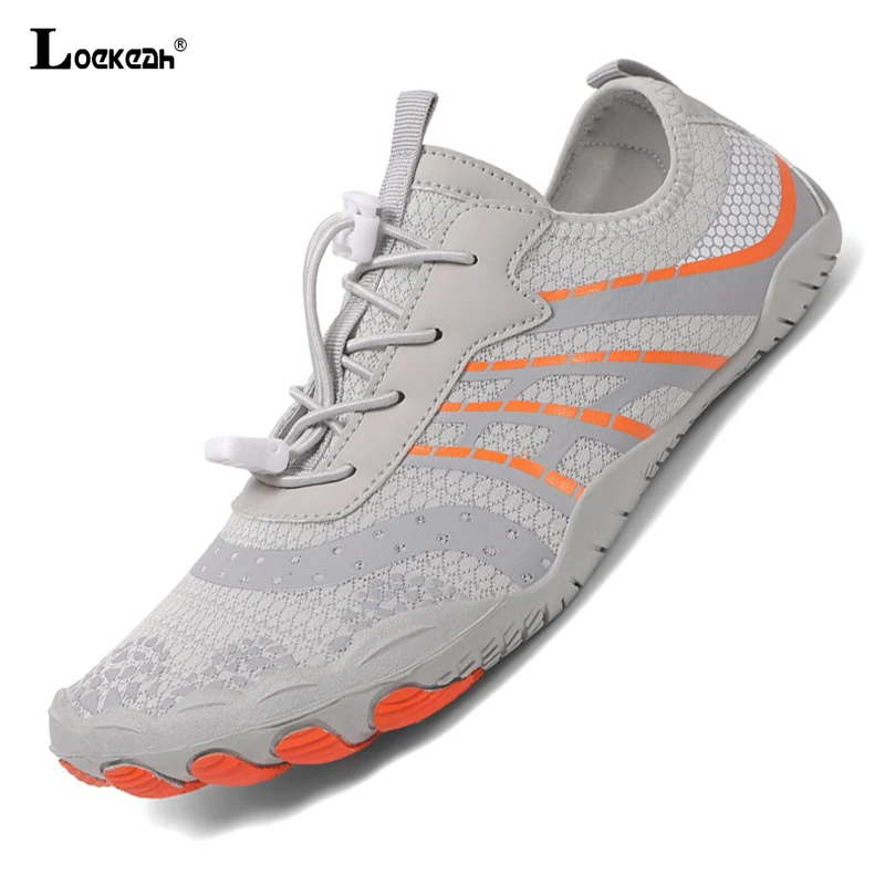 Chaussures de plage respirantes unisexes, baskets aquatiques �lastiques � s�chage rapide, chaussures d'eau l�g�res et antid�rapantes pour le surf et le canyoning