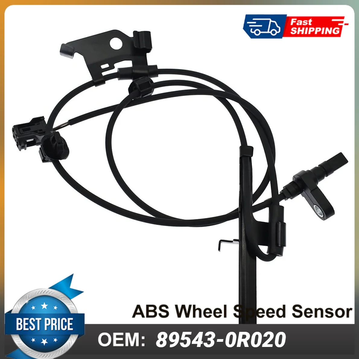 1PCS Front Left ABS Wheel Speed Sensor 89543-0R020 895430R020