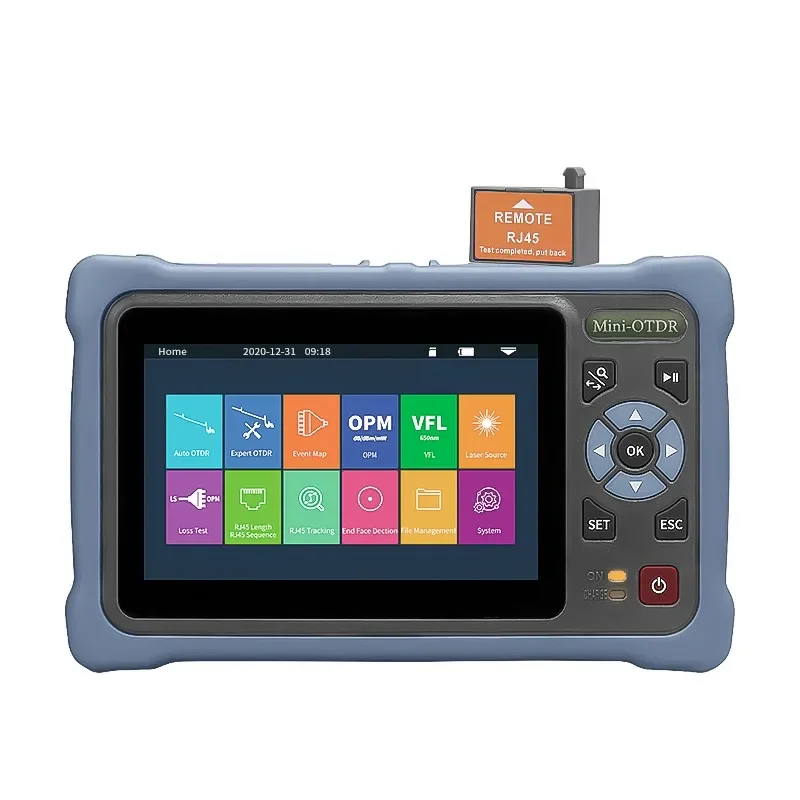 MINI Multifunctional Optical Time Domain Reflectometer 4302R with  Vfl  60km  26dB/24dB  1310/1550nm Gpon NK4000D Otdr