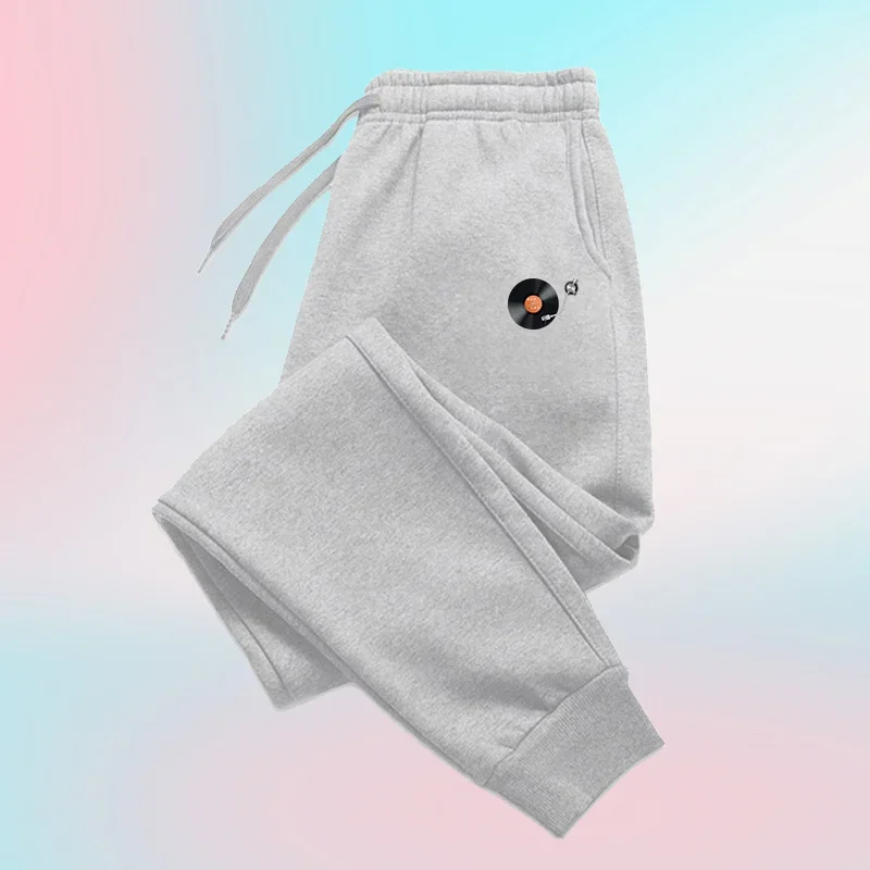 

Harajuku мужские повседневные спортивные штаны флисовые спортивные штаны с узором спортивные брюки для фитнеса уличные спортивные штаны для бега брюки для фитнеса