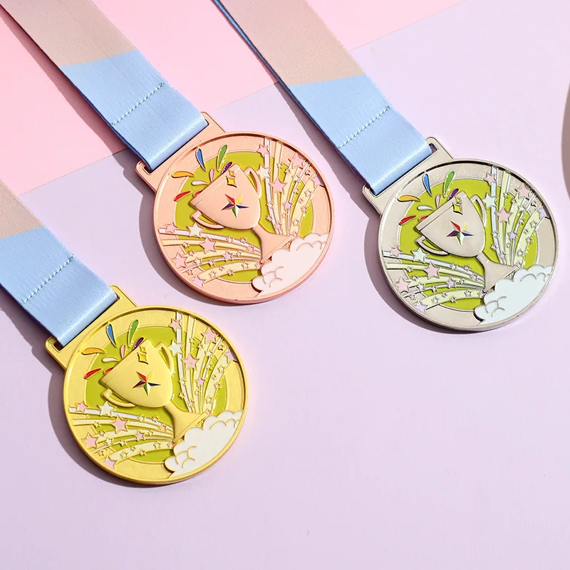Children's MEDALS for sports competitions, including football, basketball, volleyball, tennis and other series JJ3570