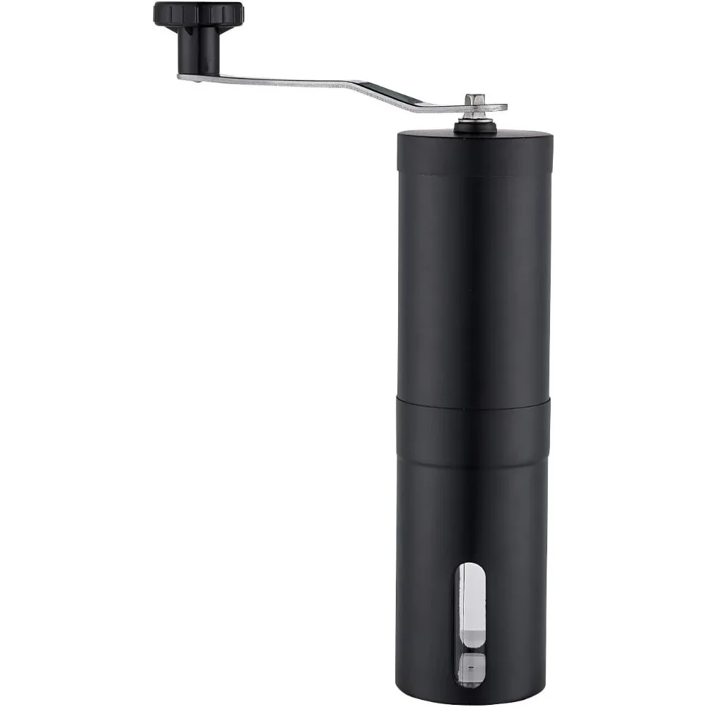

Portable Manual Coffee Grinder, Stainless Steel Maker, Hand Cranked Machine, Household Handmade Nut Grinder