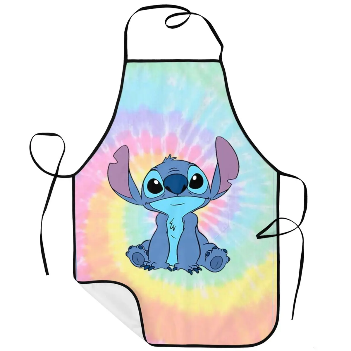 

Colorfull Stitch Classic Chef Apron with Pocket for Men Women Chef BBQ Aprons Waterproof Oil Proof Adjustable Neck Strap