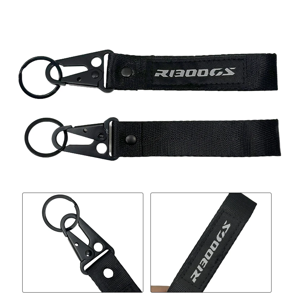 FOR BMW R1300GS GS1300 ADV R 1300 GS Motorcycles Accessories Embroidery Keychain Key Chain Keyring