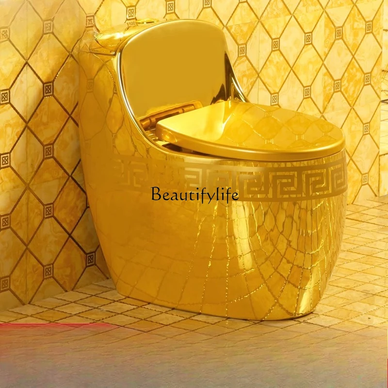 

Golden toilet Siphon deodorant toilet Household Dujin