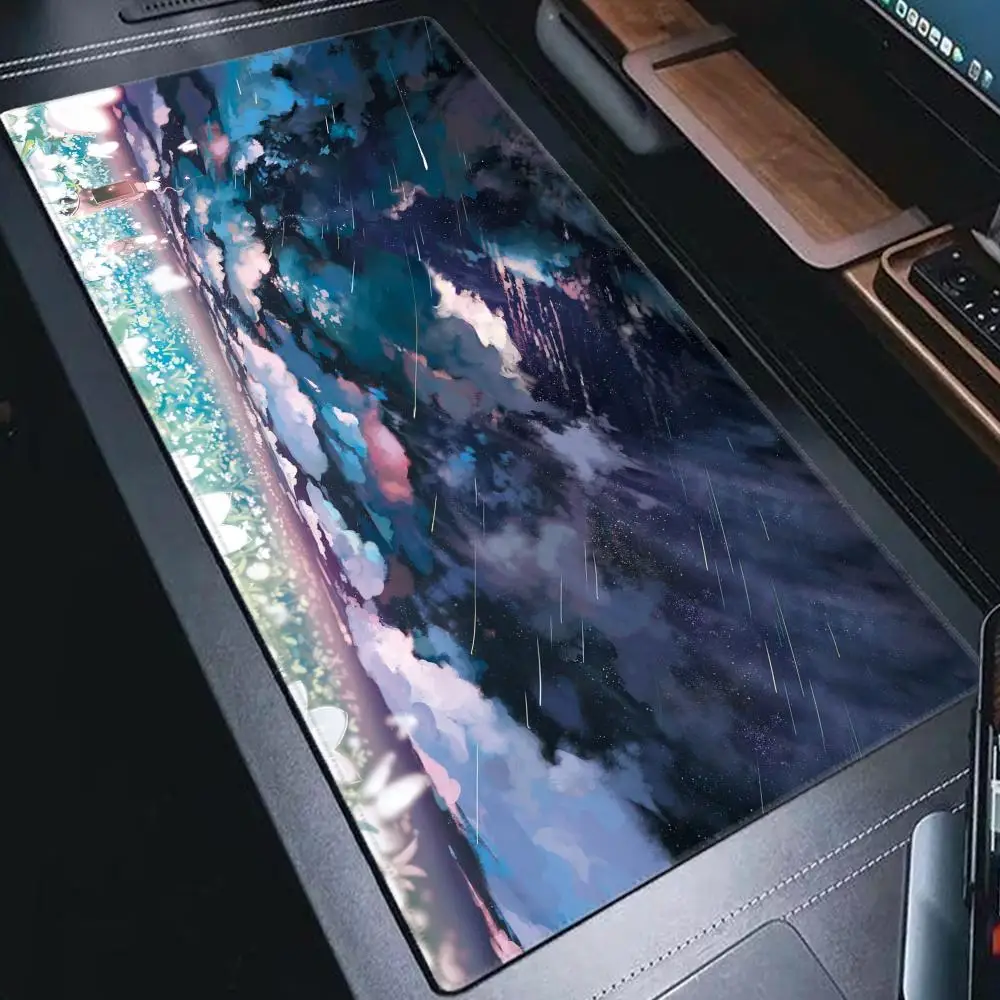 

Игровой коврик для мыши HD Aesthetic Sky Large, ландшафтный дизайн, XXL 700x400, 900x400x4мм, коврик для клавиатуры, настольный коврик