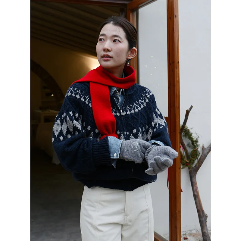 

Women Sweater Drop Shoulder Loose Sweater Winter Women Top