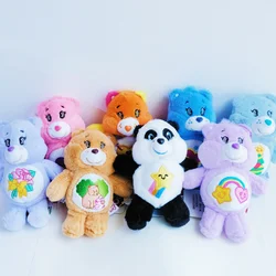 12cm Care Bears Plush Toys Fantasy Care Bear Pendant Bag Accessories Keychain Bag Car backpack stuffed Pendant Girls Boys Gift