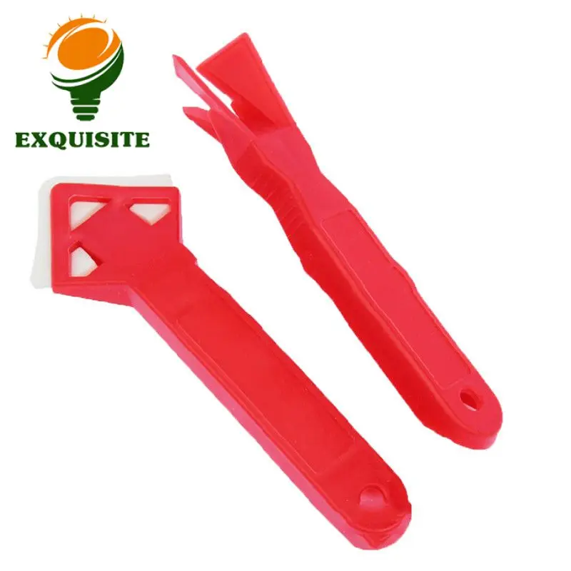 Silicone Scraper Glue Caulk Remover Sealant Grout Remover Grout Floor Cleaning Window Door Spatula Tool Sewing Spatula