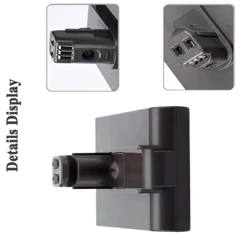 

(Type A) 22.2V 4000/5000/6000mAh Li-ion Vacuum Battery for Dyson DC35,45,31,34, DC44,DC31 Animal, DC35 Animal,917083-01