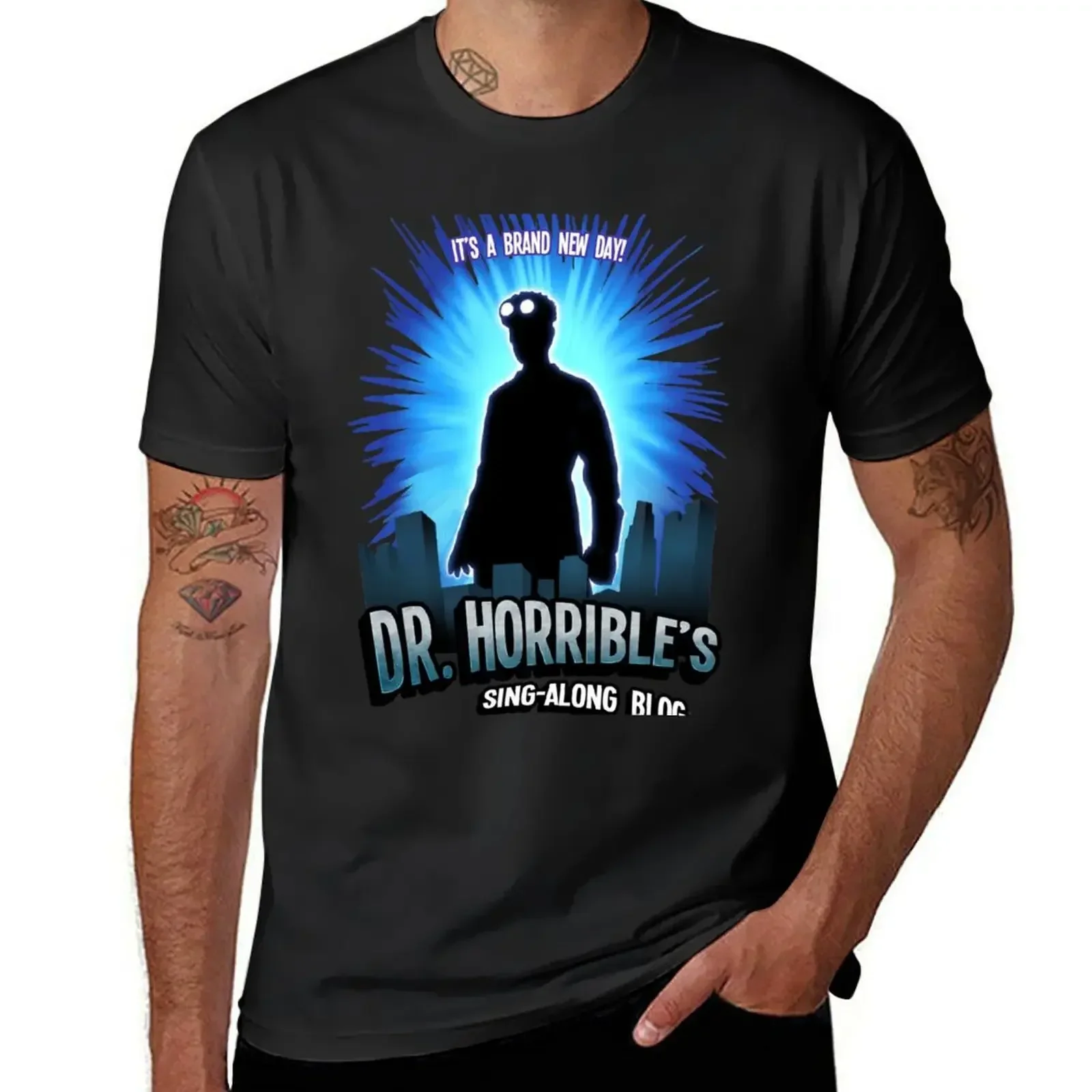 Dr. Horribles sing-along blog T-Shirt sublime for a boy boys whites shirts graphic tees T-shirts for men cotton