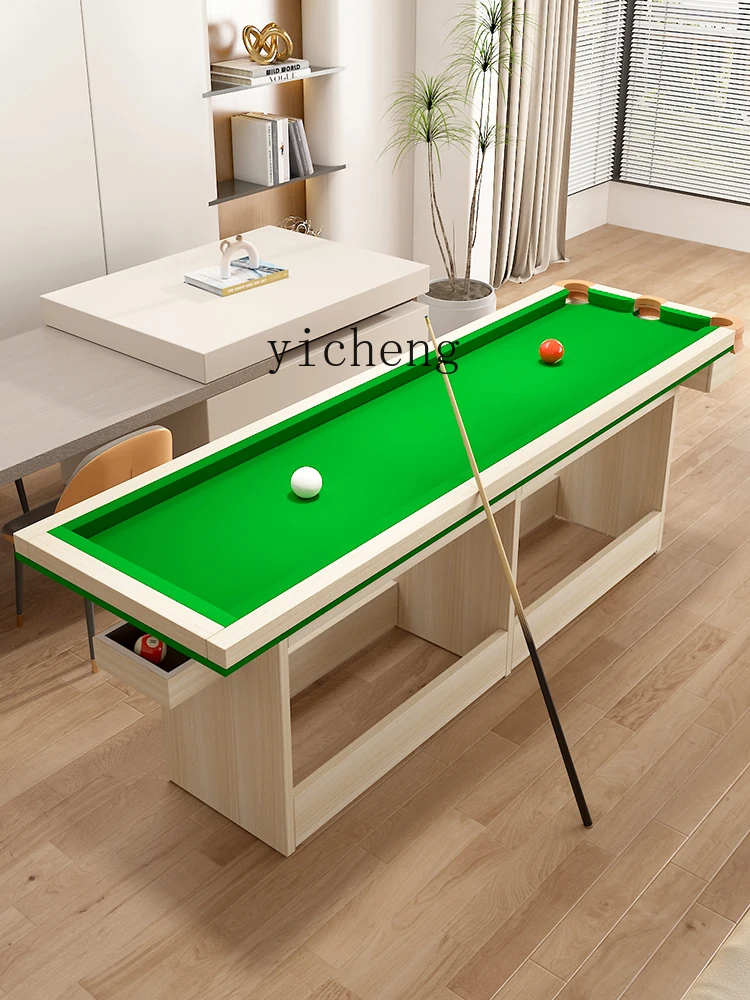 Tqh Five Points Pool Table Indoor Home Snooker Pool Table Pocket Practice Table