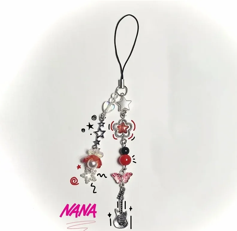 Nana & Hachi inspired matching phone charms