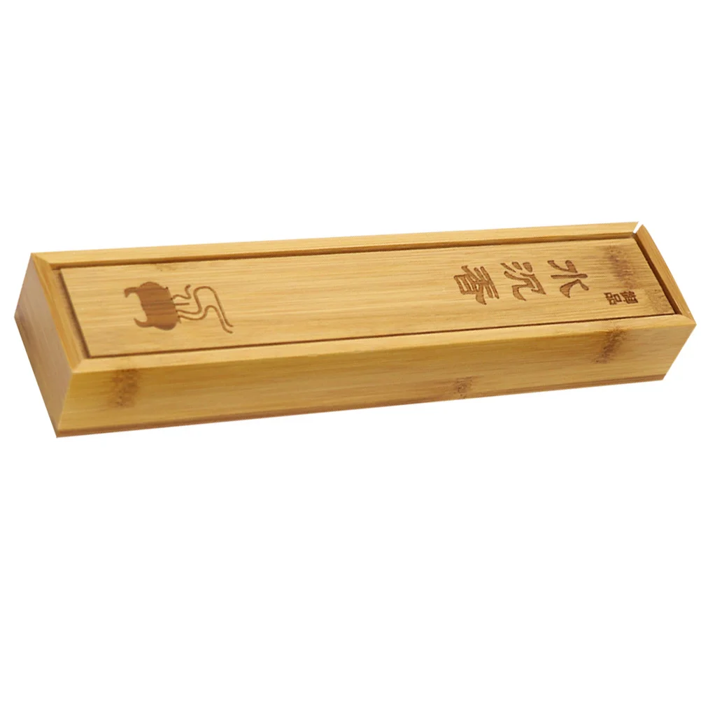 1pc Simple Incense Stick Holder Incense Storage Box for Home (Assorted Color) Bamboo Incense Box Creative Incense Case