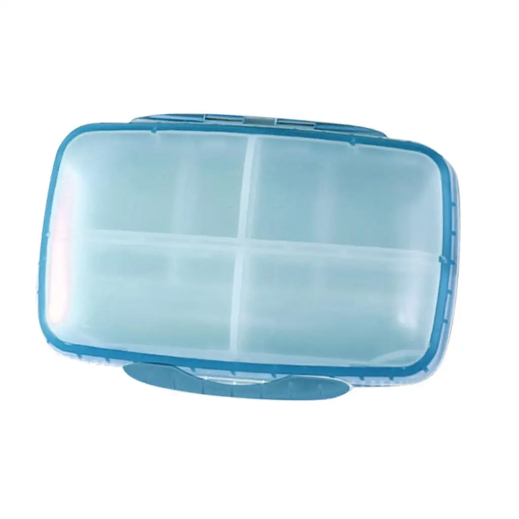 

Medicine Storage Box Pocket Pill Organizer Waterproof Tablet Holder Large Capacity Pill Case for Daily Use