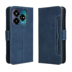 For ZTE Blade V60 Design Case Cover Premium Leather Flip Multi-card slot Cover For ZTE Nubia V60 Design Phone Case