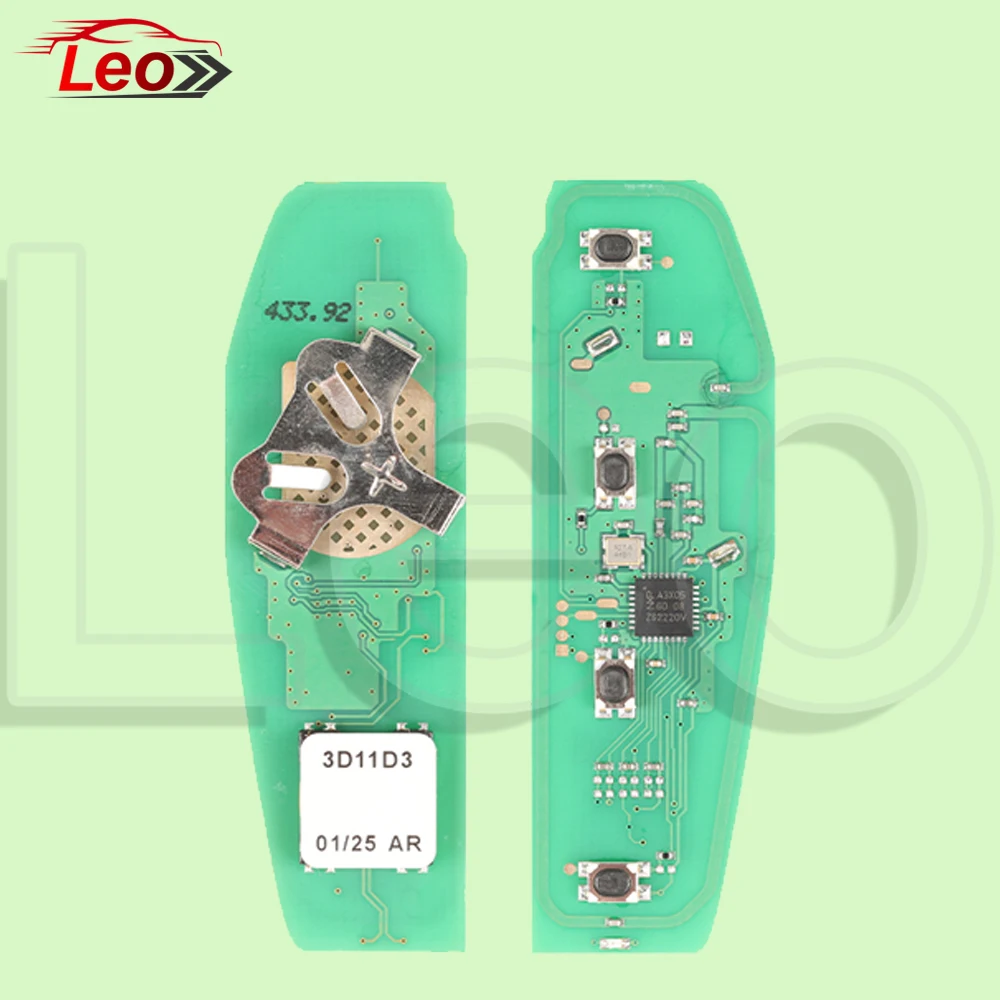 Leo K2TF4-41A-F4AT K2TF4-22C-F4H 433.62/433.92MHZ ID46CHIP Smart Remote Key For BYD Dolphin Qin PLUS DM-i Qin PLUS EV Yuan song