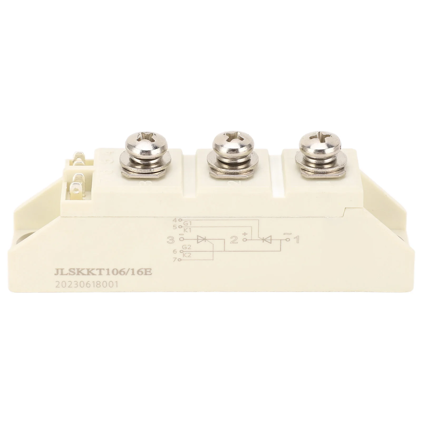 1600V 106A Bidirectional Thyristor Module ABS White Semiconductor Rectifier Bridge Module for Battery Charging
