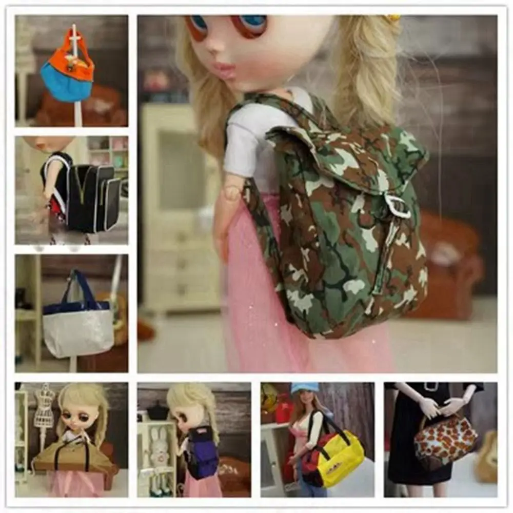 Cloth 1/6 Doll Accessories High Quality 10 Styles Fashion 30cm Doll Bags Doll Purse Accessories Doll Accessories