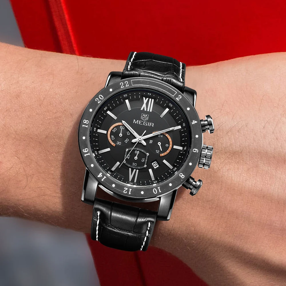 Megir relógios casuais de aço - Smartwatch Digital Watches For Men avaliação e preço