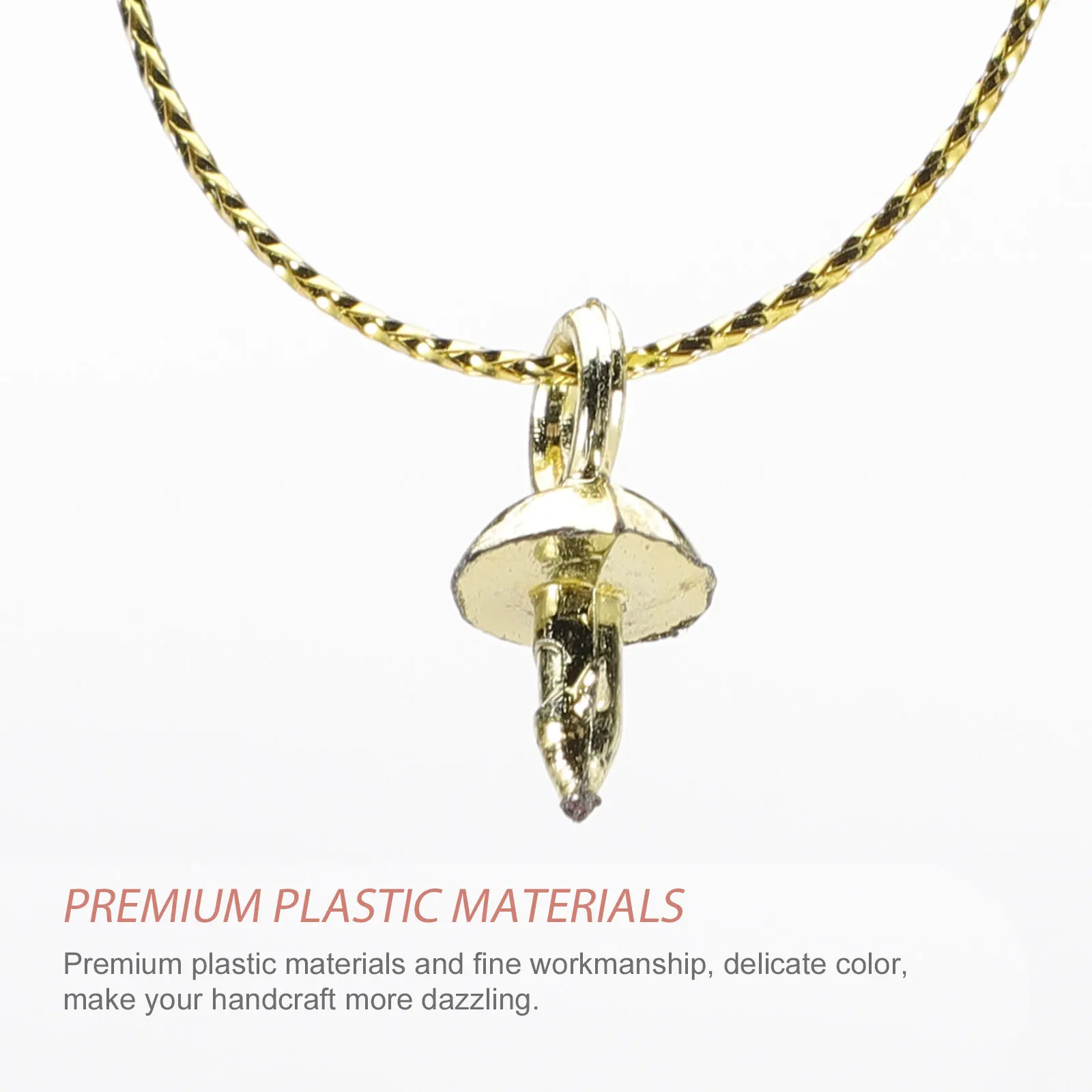 

100Pcs Craft DIY Ball Pendants Caps Unique Handcraft Fittings Delicate Color Fine Workmanship Hanging Balls Supply