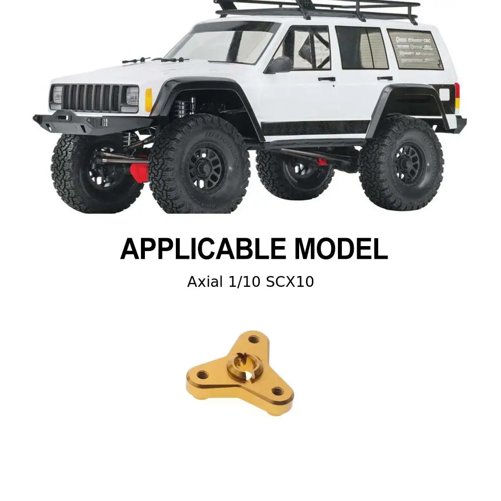 RCGOFOLLOW ثقل موازنة نحاسي عالي التحمل لـ 1/10 Rc موازنة محورية SCX10 TRX4 TRX6 RC جزء السيارة ذهبي #6