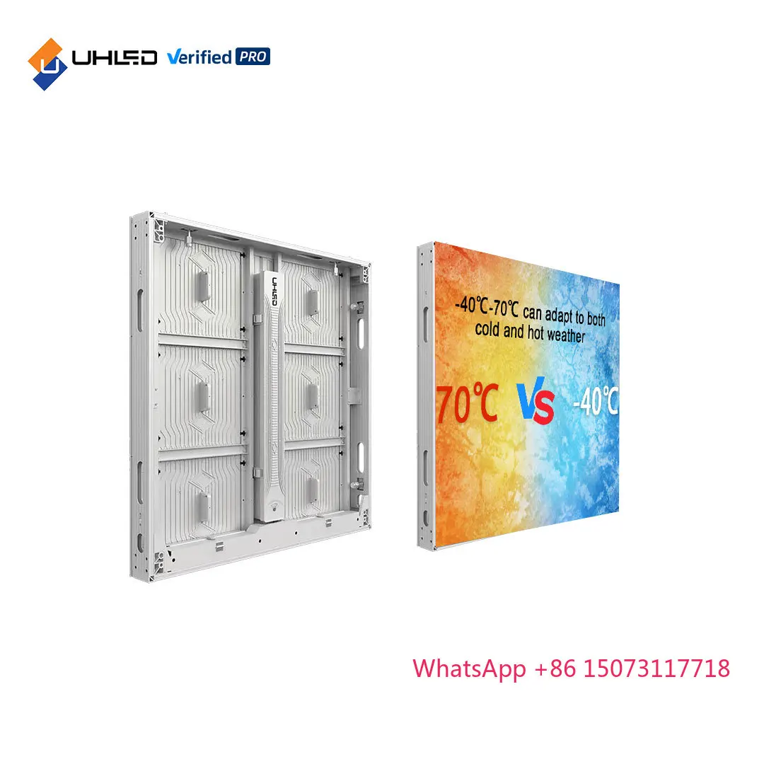 

UHLED Waterproof Outdoor LED Screen Energy Saving Roadside Outdoor Advertising Led Display Screen P6.67 LED Billboard