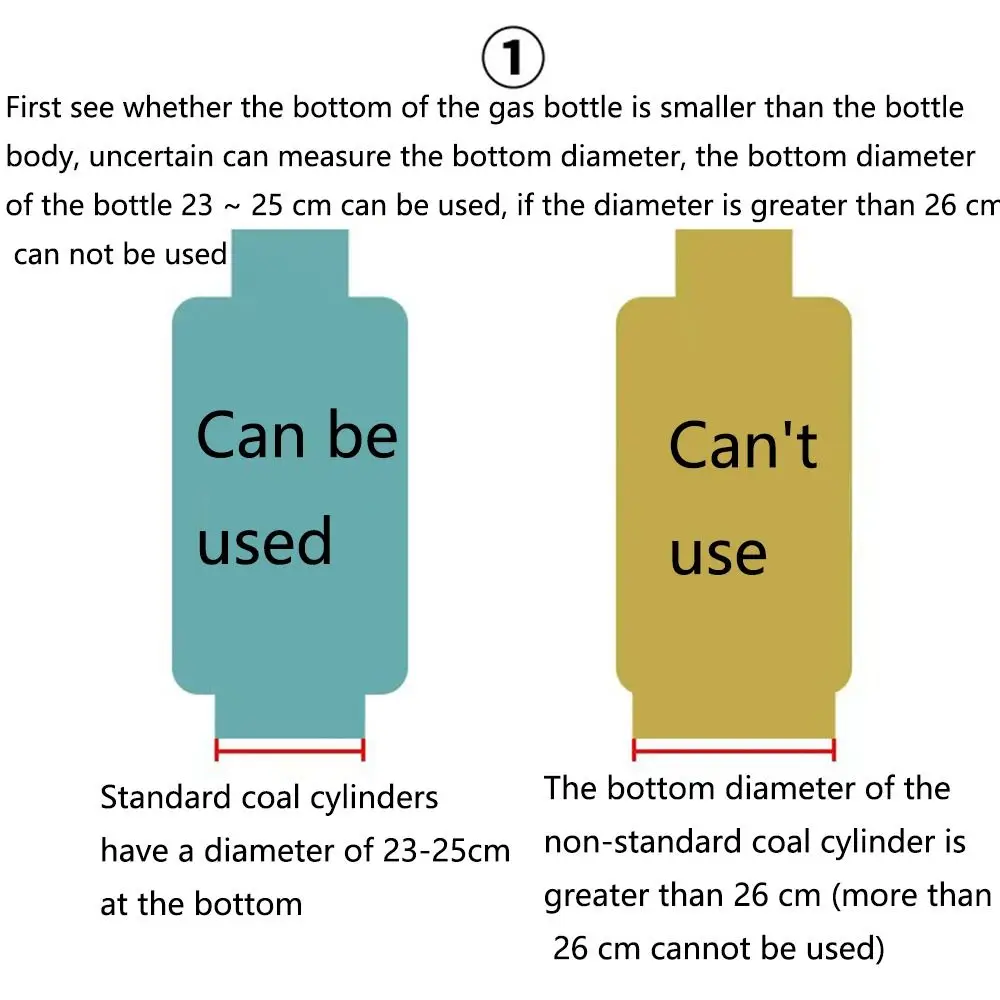دائم المنقولة خزان الغاز قاعدة الفرامل عجلة اسطوانة حامل قوي آمن ثابت خزان حامل دوللي المنزل #5